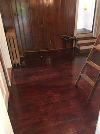 Antique wood floors