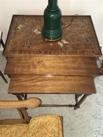 Heritage nesting tables!