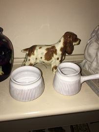 Gert bonechina spaniel dog figurine!