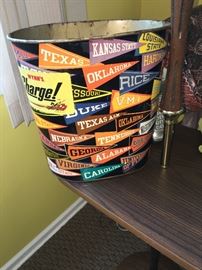 Love this vintage collegiate can.