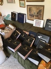 First Day cover collection books- they are chock full!