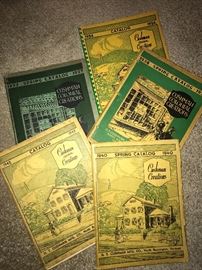 Vintage Cushman original catalogs - Tons of other paper items related to Cushman and other furniture companies  