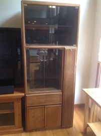 End cabinets (pair)... were used for display