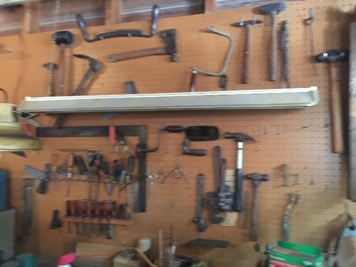 LARGE ASSORTMENT OF TOOLS