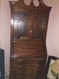 ANTIQUE SECRETARY. APPRAISED IN 1973 FOR $900