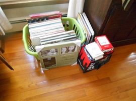 LP's and 8 Track Tapes