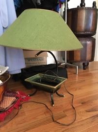 1950s Majestic Style Lamp with planter