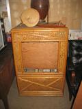 Very cool rattan TV cabinet