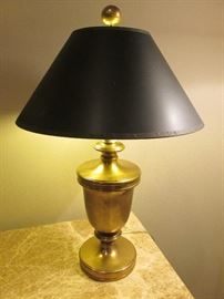 Gorgeous brass lamp