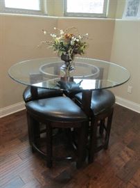 Pub table with stools