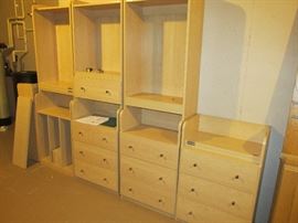 California Closet sections