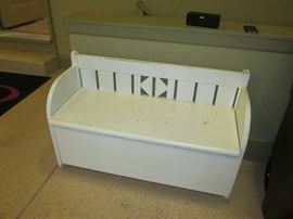 Mud room storage bench
