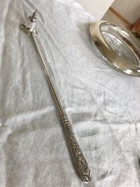 Sterling silver candle snuffer 