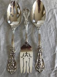 Reed and Barton sterling silver serving utensils 