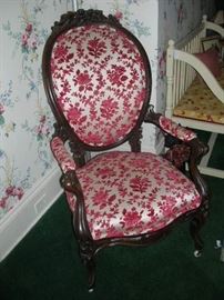 Meeks Victorian arm chair