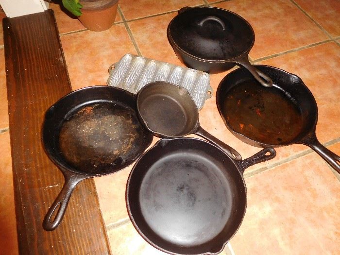 Cast iron including Vollrath & Wagner