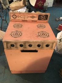 Tin toy stove