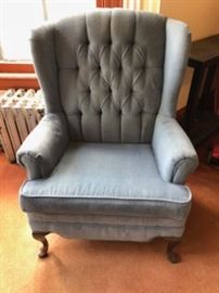 Vintage Wing Back Chair.