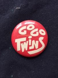 1965 Go Go Twins Button.