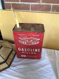 Vintage Gasoline Cans.