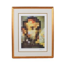 Salvador Dali "Lincoln In Dalivision" Numbered Giclée
