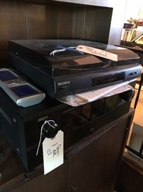 1 Sony turntables - like new Denon receiver I believe - several