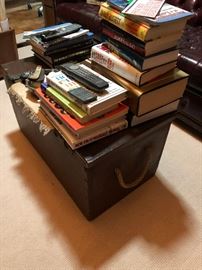 Nautical trunk and so many books!