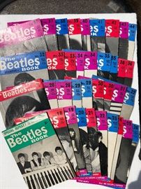 VINTAGE 1960's and 1970's POSTERS - MANY NEW - STILL SEALED !  BEATLES BOOK - FAN CLUB BOOKS