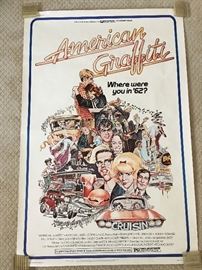 VINTAGE 1960's and 1970's POSTERS - MANY NEW - STILL SEALED ! AMERICAN GRAFFITI