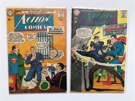 VINTAGE 1960's and 1970's POSTERS - MANY NEW - STILL SEALED !  ACTION COMICS SUPERMAN