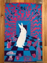 VINTAGE 1960's and 1970's POSTERS - MANY NEW - STILL SEALED !  EAST TOTEM WEST BLACKLIGHT - WHITE RABBIT - VERY RARE