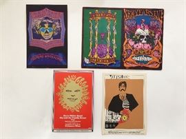 VINTAGE 1960's and 1970's POSTERS - MANY NEW - STILL SEALED !  FILLMORE BILL GRAHAM AVALON ORIGINAL POSTCARDS AND HANDBILLS