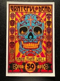 VINTAGE 1960's and 1970's POSTERS - MANY NEW - STILL SEALED !  DAVID BYRD ARTISTS PROOFS. GRATEFUL DEAD
