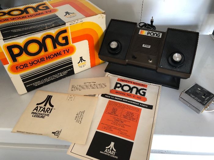 ORIGINAL PONG GAME - NEVER USED - NEW IN BOX - RARE - MUSEUM READY