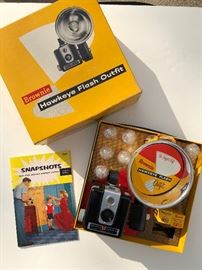 THE CAMERA'S OF MIKE BARICH - FAMOUS ROCK PHOTOGRAPHER OF THE 1960'S AND 1970'S.  BROWNIE 
