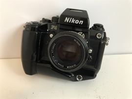 THE CAMERA'S OF MIKE BARICH - FAMOUS ROCK PHOTOGRAPHER OF THE 1960'S AND 1970'S. NIKON F4