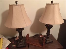 Hollywood Regency lamps