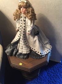 Vintage signed doll