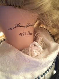 limited edition signed doll