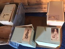 Vintage Llardro in original boxes!