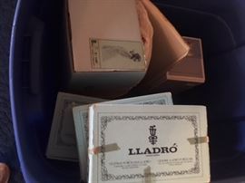 Vintage Llardro in original boxes!