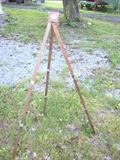 Old surveyors tripod