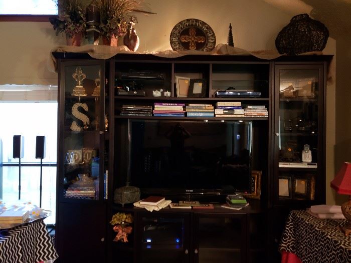 TV in this picture is not for sale and will be removed prior to the sale.