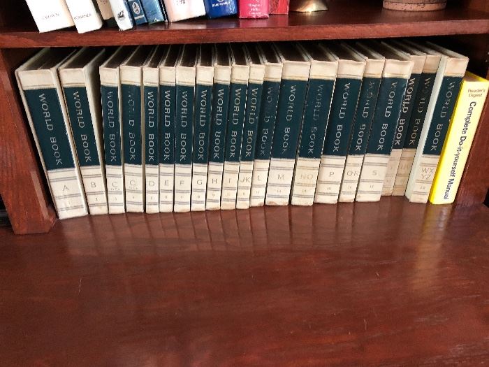 Set of World Book Encyclopedias