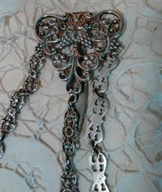 1800's Victorian Silver Chatelaine 