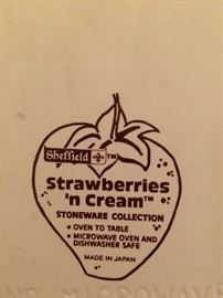 Sheffield Strawberries 'n cream