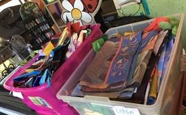 We have hundreds of brand new Garden Flags - different sizes