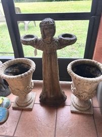 Sorry. Owner decided to keep concrete girl l - Resin Planters