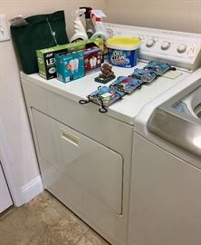 Dryer - Misc Cleaning Supplies - light bulbs....