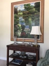 1860’s antique table
Beautiful original landscape painting